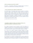 Cuál es tu concepto personal sobre la calidad?