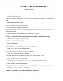 GUIA DE EXAMEN EXTRAORDINARIO 1° EDUCACION FISICA