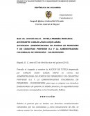 TUTELA PRIMERA INSTANCIA