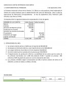 EJERCICIO DE COSTOS HISTORICOS-CASO SIMPLE