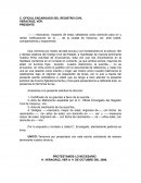 Mdelo de socilitud de divorcio