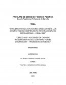 DERECHOS Y ACCIONES EN CASO DE INCUMPLIMIENTO DEL CONTRATO POR EL COMPRADOR – TRASMISION DE RIESGO