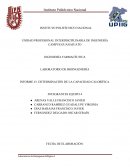 INFORME #1. DETERMINACIÓN DE LA CAPACIDAD CALORÍFICA.