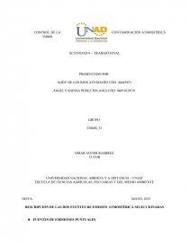 Control De Contaminación Atmosferica. Página 1