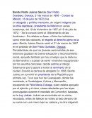 Benito Pablo Juárez García.