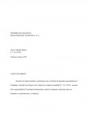 INFORME DE PASANTIAS ROAD TRACK DE VENEZUELA, C.A.