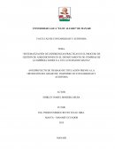 CUAL ES EL SISTEMATIZACION DE EXPERIENCIAS PRACTICAS