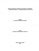 ANÁLISIS Y CONTROL DE CALIDAD EN LA INDUSTRIA ALIMENTARIA UNIDAD N°1. GENERALIDADES DE LOS ADITIVOS