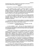 PSICOLOGÍA DE LA EDUCACIÓN: UN BOSQUEJO HISTÓRICO-DESCRIPTIVO