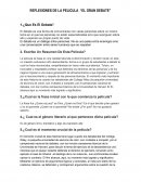 REFLEXIONES DE LA PELICULA “EL GRAN DEBATE”