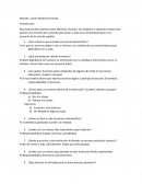 Entrevista a maestro para proyecto de español.