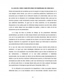 EL USO DEL VIDEO COMO RECURSO DE ENSEÑANZA EN CIENCIAS