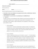 Desarrolla de forma más detallada los dos argumentos (las dos ideas secundarias) por cada idea principal que tienes en el esquema.