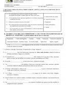 Como sera el Examen de Español 1