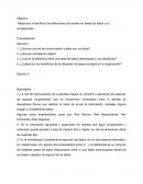 Relacionar e identificar las diferencias que existen en bases de datos y su complemento