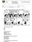 La respuesta a la Prueba de lenguaje