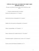 TÓPICOS TRATADOS DE DERECHO TRIBUTARIO PRIMER PARCIAL