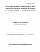 La influencia de una página web (TIC) en el entorno educativo