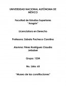 Desarrollo de el Museo de las Constituciones