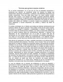 Las técnicas para generar equipos creativos.
