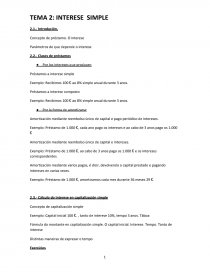 INTERESE SIMPLE. Página 1