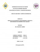 PERFIL DE LAS ACTIVIDADES DE ALMACENAMIENTO EN BUSQUEDA DE ORO