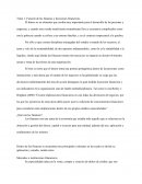 Función de las finanzas y decisiones financieras