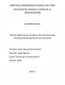 Observación y análisis crítico del Seminario Internacional Horizontes de Comunicación