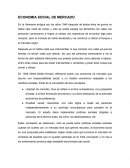 ECONOMIA SOCIAL DE MERCADO.