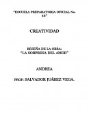 Reseña de la obra: “La sorpresa del amor”