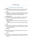 Caso Práctico del Proceso Administrativo