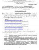 Actividades de evaluación Administración