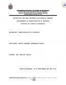 PROYECTO: “REEMPLAZO DEL MERCADO MUNICIPAL DE CIUDAD SANDINO”