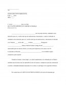 Contestacion JUICIO EJECUTIVO MERCANTIL