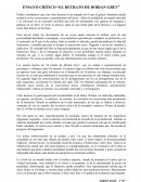 Ensayo deL Retrato de Dorian Gray