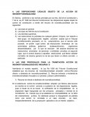 LAS DISPOSICIONES LEGALES OBJETO DE LA ACCION DE INCONSTITUCIONAALIDAD