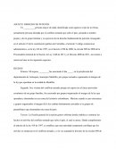 Ejemplo de derecho de petición.