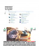 Resumen de panel de control de windows