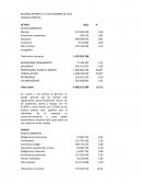 BALANCE GENERAL A 31 DE DICIEMBRE DE 2011