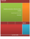 Como es que se dan las Estadistica descriptiva