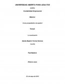 CURSO PROPEDEUTICO DE ESPAÑOL TAREA