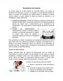 Recopilación del material Metodologia