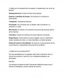 Tarea de cadena de suminisro