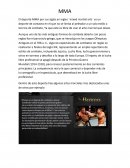 Artes marciales mixtas El deporte MMA por sus siglas en ingles ¨mixed martial arts