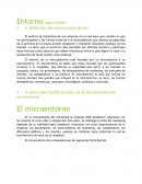 Marketing. Entorno según Kotler