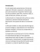 Fisica experimento 3 formas de separación