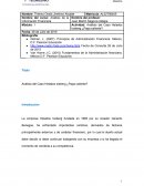 Análisis de la información financiera. Caso Helados Iceberg