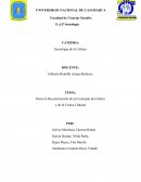 RECONSTRUCCIÓN DE UN CONCEPTO DE CULTURA Y DE LA CRÍTICA CULTURAL