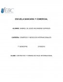 CLASE: CONTRATOS Y FORMAS DE PAGO INTERNACIONAL