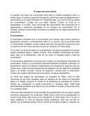 El origen del conocimiento. El racionalismo